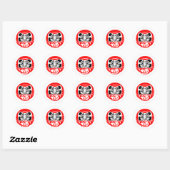 Sticker Rond Dharma (Feuille)