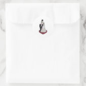 Sticker Rond Dia de los Muertos (Sac)