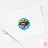 Sticker Rond Dia de los Muertos 4 (Enveloppe)