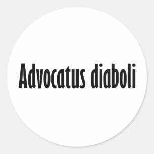 Sticker Rond diabolique