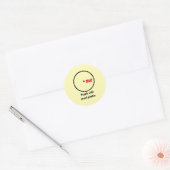 Sticker Rond Diagramme de Venn diagnostic unique (Enveloppe)