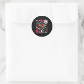 Sticker Rond Dialyse Tech Dialyse Technicien Appréciation Kid (Sac)