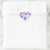 Sticker Rond Diamant (Sac)