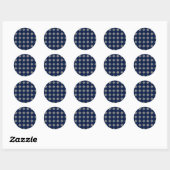 Sticker Rond Diamant marocain (Feuille)