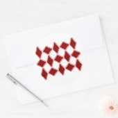 Sticker Rond Diamants (Enveloppe)
