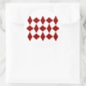 Sticker Rond Diamants (Sac)