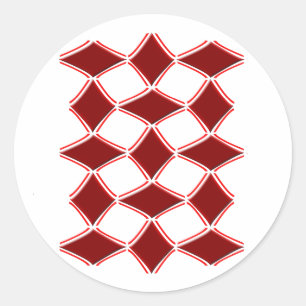 Sticker Rond Diamants