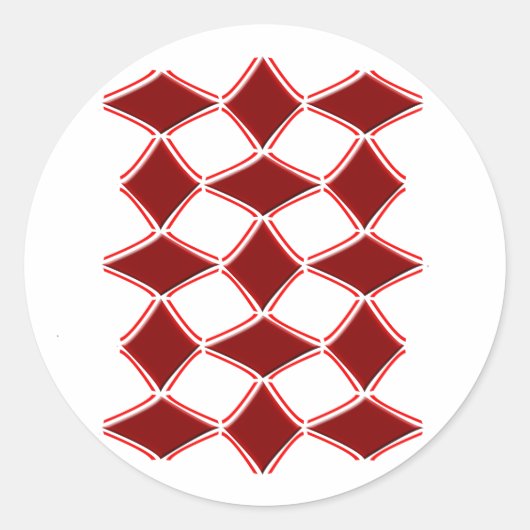 Sticker Rond Diamants (Devant)