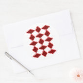 Sticker Rond Diamants (Enveloppe)