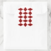 Sticker Rond Diamants (Sac)
