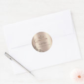 Sticker Rond Diamants de Tiara Cooper Quinceañera (Enveloppe)