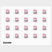 Sticker Rond Dibs sur le plombier (Feuille)