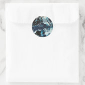 STICKER ROND DIEU DE LA VAGUE (Sac)