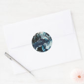 STICKER ROND DIEU DE LA VAGUE (Enveloppe)
