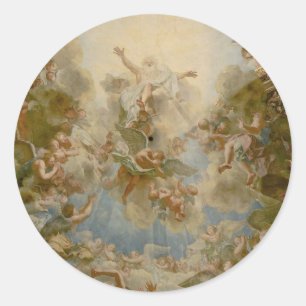 Sticker Rond Dieu tout-puissant le Père - Château de Versailles