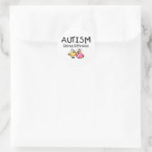 Sticker Rond Différences d'acceptation (PY) (Sac)
