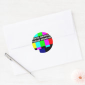 Sticker Rond Difficultés techniques (Enveloppe)