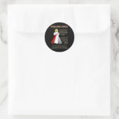 Sticker Rond Dimanche de la Miséricorde Divine Premier dimanche (Sac)