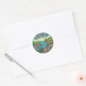 Sticker Rond Dingle Irlande (Enveloppe)