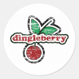 Sticker Rond Dingleberry