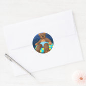 Sticker Rond Dinky Bears Water Fun (Enveloppe)