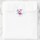 Sticker Rond Dino Mite Dinosaur Valentine (Sac)