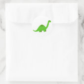 Sticker rond Dinosaur (Sac)