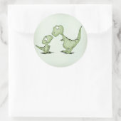 Sticker Rond Dinosaures (Sac)