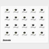Sticker Rond Diplômation (Feuille)