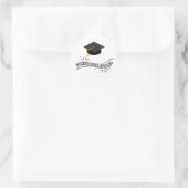Sticker Rond Diplômation (Sac)
