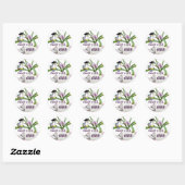 Sticker Rond Diplômations (Feuille)