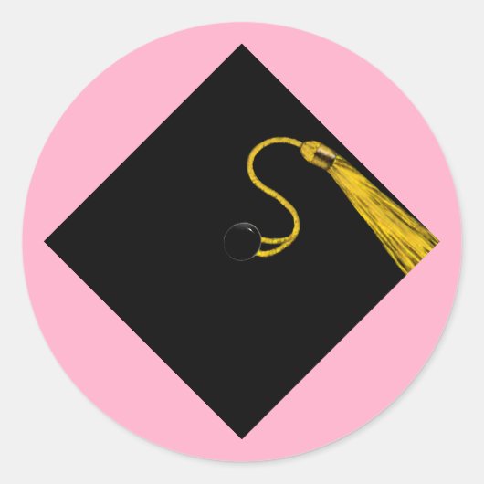 Sticker Rond Diplôme (Devant)