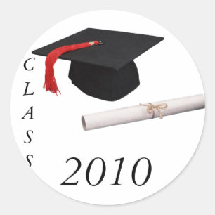 Sticker Rond Diplôme