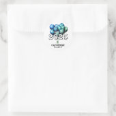 Sticker Rond Diplôme bleu 2025 (Sac)