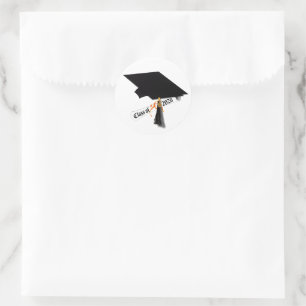 Sticker Rond Diplôme de casquette de 2026