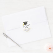 Sticker Rond Diplômé One Smart Cookie 2026  (Enveloppe)