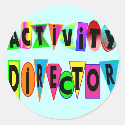 STICKER ROND DIRECTEUR D'ACTIVITÉ (Devant)