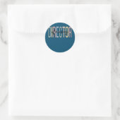 Sticker Rond Directeur Des Soins Infirmiers Boho Directeur Infi (Sac)
