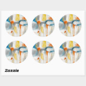 Sticker Rond Direction I (Feuille)