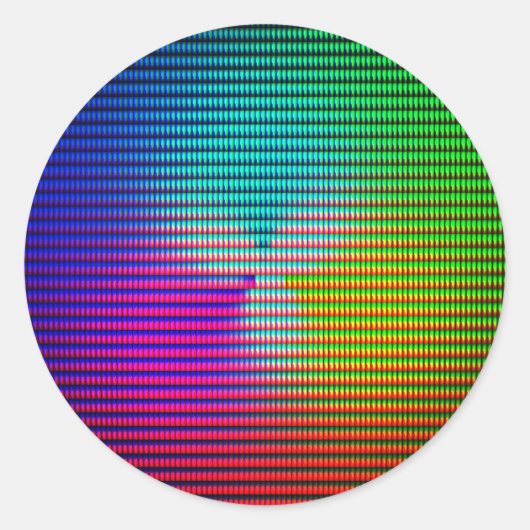 Sticker Rond DiscoTech 5 (Devant)