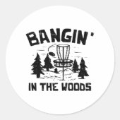 Sticker Rond Disk Golf (Devant)