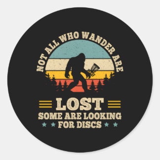 Sticker Rond Disk Golf Bigfoo Disk Golf