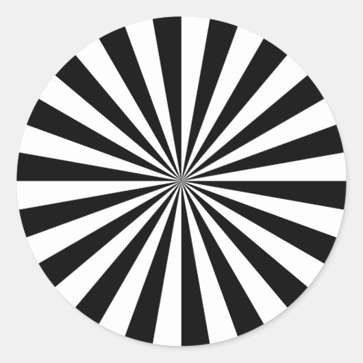 Sticker Rond Disque Hypno (Devant)