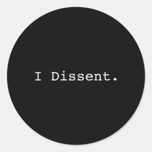 Sticker Rond Dissidence Pro Choice Feminist