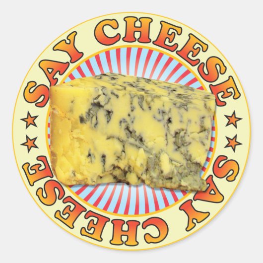 Sticker Rond Dites Cheese v3 (Devant)