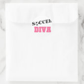 Sticker Rond Diva Soccer (Sac)