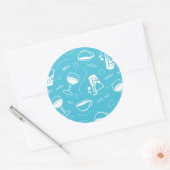 Sticker Rond Diverses boissons (Enveloppe)