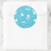 Sticker Rond Diverses boissons (Sac)