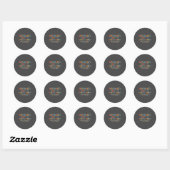 Sticker Rond Diversity Equity Inclusion  (Feuille)