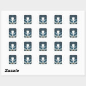 STICKER ROND DIVINE (Feuille)